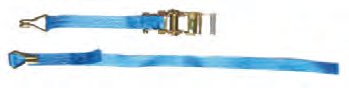 Sangle 2 parties avec cliquet et crochet pour rail Knott 416923.001