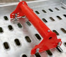 Butée de roue pour remorque porte-voiture Knott PX0014.001
