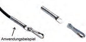 Serre-câble 10mm zingué pour corde Knott 414270.003