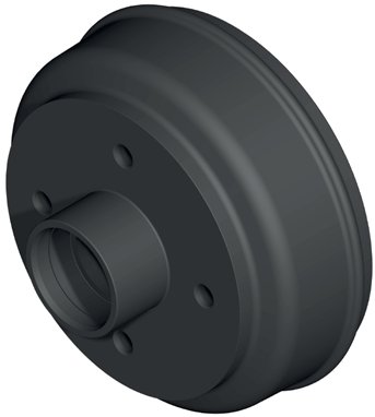 Moyeu-tambour 4×100/M12 hauteur 101mm Knott 23851B02
