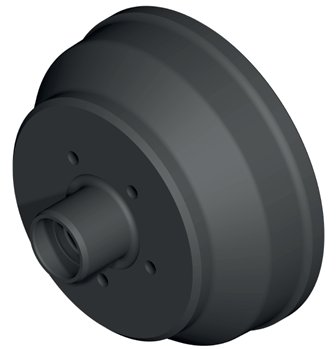 Moyeu-tambour 5×112/M12 Hauteur : 164mm Knott 14304C02