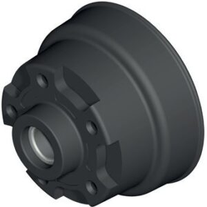 Moyeu-tambour complet 8“ 5×140/M14 hauteur: 160mm Knott 401326N002