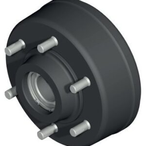 Moyeu-tambour complet 6×205/M18 Hauteur : 145mm Knott 407446P002