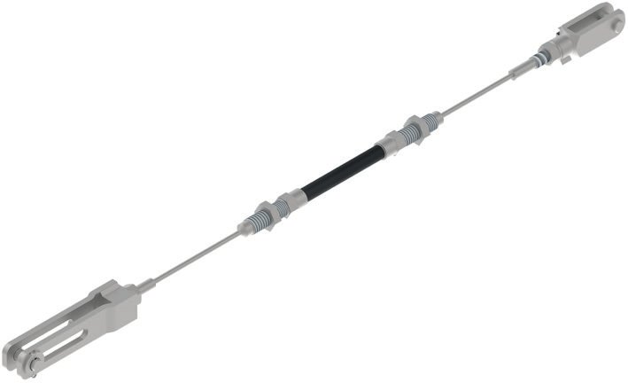 Câble de frein (1460/2000) Knott 33586.07