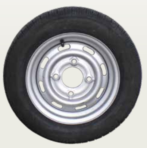 Roue complète 350 x 8 ET0 Lider 02000