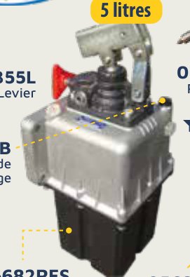 Réservoir 5 litres Lider 05682RES