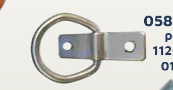 Anneau crochet de basculement Lider 05804SP