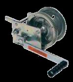Treuil manuel — DL 1402, force de halage 636 kg, 1 vitesse, sans frein, câble 3,4 m Dutton-Lainson 19014
