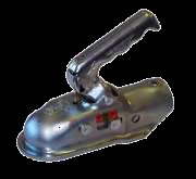 Tête d&rsquo;attelage automatique pour boule Ø 50 — Type AK 300, fixation coiffante Ø 35, 40, 45, 50 Mecanorem 35283