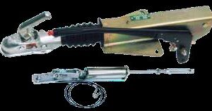 Attache de frein à inertie — Type 549 A2 EM 130, pour boule Ø 50 Mecanorem 36021