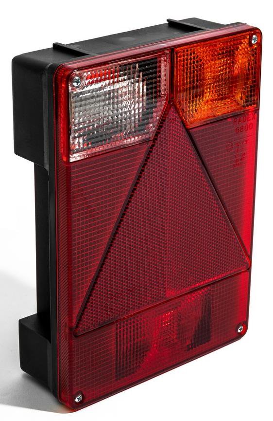 Feu arrière multifonction 6800 droite, connecteur 5 voies Radex 6800/5L