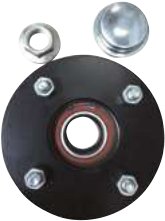 Moyeux non freinés : 750 / 850 kg — Vis de roue conique : M12 x 1,5 – FFK0653B, Rulquin 1FK5280