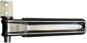 Charnières et gonds — Charnière complète. Charnière : 270 x 56 mm. Entraxe : 105 mm x Ø 5 mm. Gond : 1TR004130 Rulquin 1FK6200RE08
