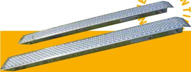 Rampes de chargement 1 m à 2 m — Droites. Jeu de 2. INFO : véhicules à chenille interdits Rulquin 1FK6655