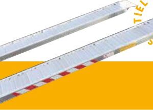 Rampes de chargement 1 m à 2 m — Aluminium. Droites avec languette. Jeu de 2 Rulquin 1FK6655A