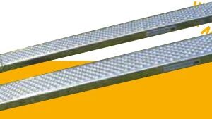 Rampes de chargement 2,5 m — Aluminium. Droites. Jeu de 2 Rulquin 1FK6656