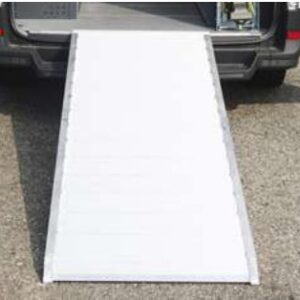 Rampes de chargement + de 4 m — Rampe aluminium large surface 200 x 70 x 6,5 cm – Charge 1 000 kg – Poids 30 kg Rulquin 1FK6680A