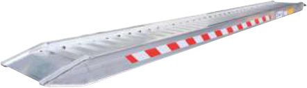 Rampes de chargement 3 à 3,5 m — Aluminium – Droites avec rebords et languette – Jeu de 2 Rulquin 1FK6735A