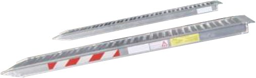 Rampes de chargement 2,5 m — Aluminium. Droites avec appui Jeu de 2 Rulquin 1FK6749A