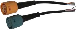 Connecteurs Type 4, 5, 6 — 2 Connecteurs pour feux DAFA. Rond Rulquin 1FK7113