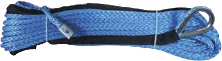 Corde synthétique — Charge : 5 440 kg. Taille corde : Ø 9 mm x 26 m Rulquin 1FK7818