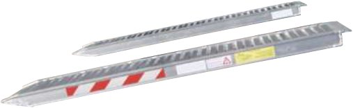 Rampes de chargement 2,5 m — Aluminium. Droites avec appui Jeu de 2 Rulquin 1FK7902