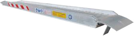 Rampes de chargement + de 4 m — Aluminium. Droites avec rebords Rulquin 1FK7906