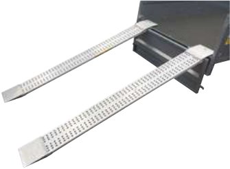 Rampes de chargement 1 m à 2 m — Aluminium. Droites. Jeu de 2. Idéal pour les motos, quads et tondeuses Rulquin 1FK7925
