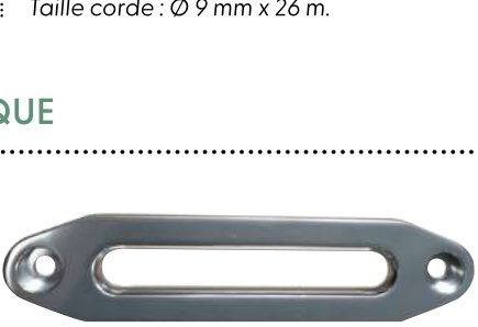 Guide-câble (écubiers) aluminium Rulquin 1FK7949