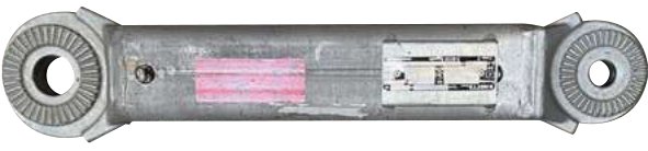 Tubes de traction — Bras intermédiaire pour AHV35. Entraxe : 600 mm. PTAC : 3 500 kg Rulquin 1FL2305206