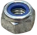 Boulonnerie — Écrou Nylstop Ø 8 mm plat 13 Zinc Rulquin 1TR000107