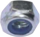 Boulonnerie — Écrou Nylstop Ø 10 mm plat 17 Zinc Rulquin 1TR000108