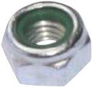Boulonnerie — Écrou Nylstop Ø 12 mm plat 19 Zinc Rulquin 1TR000109