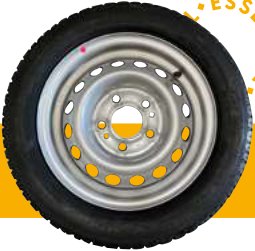 Roues complètes 13 et 14 pouces Rulquin 1TR000165