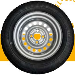 Roue de secours 165/70 x 13 Rulquin 1TR000167