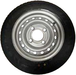 Roues complètes 13 pouces Rulquin 1TR000168