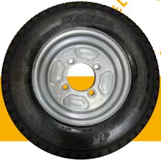 Roues complètes 8 et 10 pouces Rulquin 1TR000176