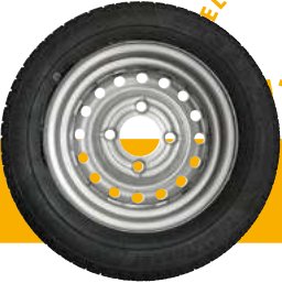 Roues complètes 13 pouces Rulquin 1TR000295