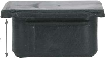 Divers — Bouchon angle caoutchouc Rulquin 1TR000315