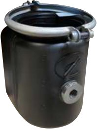 Hydraulique : pompes manuelles — Réservoir plastique 1 L de rechange Rulquin 1TR000674