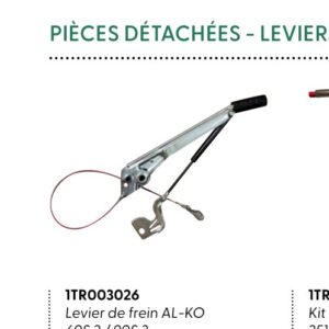Leviers & kits frein à main — Levier de frein AL-KO 161R / 161S / 251S Rulquin 1TR000865
