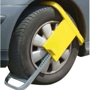 Antivols de roue — Sabot de roue. Pour roue : 530 à 660 mm. Double protection. Largeur max. : 225 mm Rulquin 1TR002049