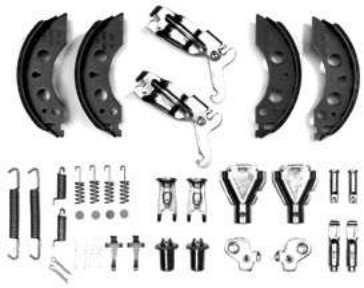 Kit frein complet AL-KO Rulquin 1TR002747
