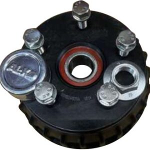 Moyeux freinés / tambours de frein — Vis de roue M12 x 1,5. Écrou de fusée : M24 x 1,5 – 1TR003368. Cache Moyeu : Ø 55 mm – 1TR003236 Rulquin 1TR002896