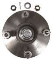 Moyeux non freinés : 750 / 850 kg — Vis de roue sphérique : M14 x 1,5 – FFK0651B, Rulquin 1TR002915