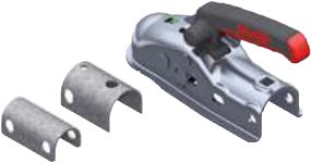 Têtes d’attelage pour remorques freinées — Tête d’attelage AK161 + entretoises 35/45 mm Rulquin 1TR002955