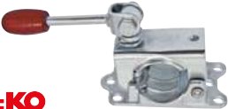 Colliers à boulonner ø 34 — Ø 48 mm. Charge 300 kg Rulquin 1TR003078