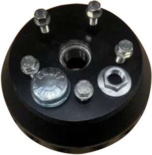 Moyeux freinés / tambours de frein — 250 x 40. Vis de roue sphérique : M12 x 1,5 Rulquin 1TR002091