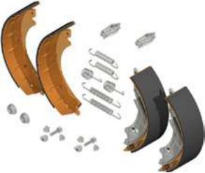 Kit frein complet & mâchoires Rulquin 1TR003405