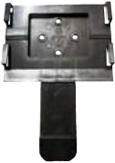 Cales de roue — Support pour cale de roue 1TR003448. L.179 x H.21,5 x l.125 mm Rulquin 1TR003447